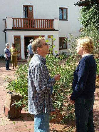 Aham ist ein Ort für Gespräche